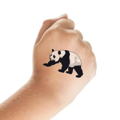 Tattoo of my panda Buddy who travels with me on every trip I take. Done by  Petite Thief at Moon Tattoo Studio in Austin, TX. : r/tattoo