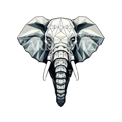 тату эскизы \"Индийский слон\" - VeAn Tattoo