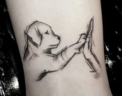 Значение татуировки собака