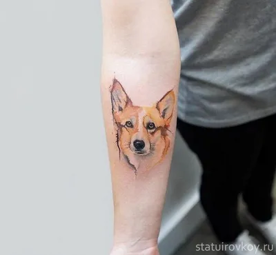 Тату Собака - фото, эскизы татуировки Собака, значение | Сделать тату Собака  в СПб - Art of Pain