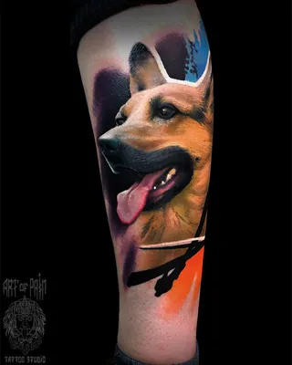 Зачем делают татуировки с изображением собак? Что значит собака на  татуировке? | pSdog | Дзен