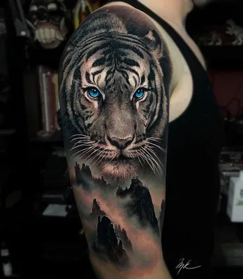 Тигр на руке | Тату тигр | ВКонтакте
