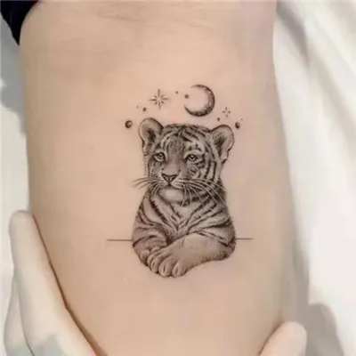 Татуировки тигра на плече (79 фото)