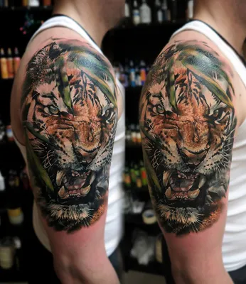 Татуировка тигр: значение, история и техника нанесения - tattopic.ru