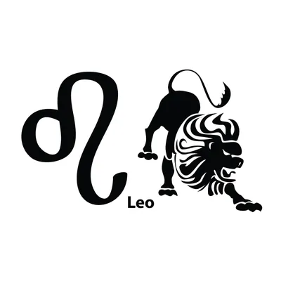 Временные татуировки \"знак зодиака Лев\"- купить по выгодной цене в  интернет-магазине OZON (292203592)