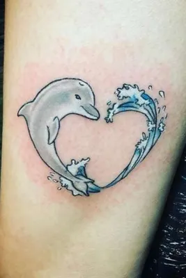 Татуировки дельфин. | ВКонтакте