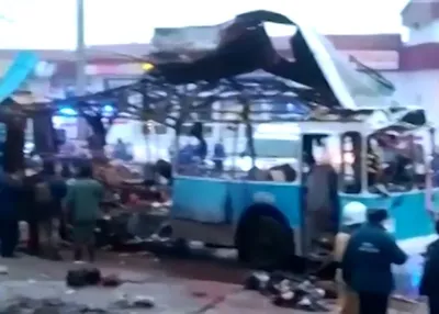 В Волгограде в троллейбусе произошел взрыв, погибли 10 человек -  Korrespondent.net