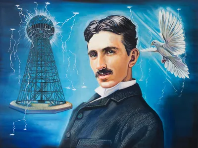 Никола Тесла в своей лаборатории в Колорадо-Спрингс – Коммерсантъ