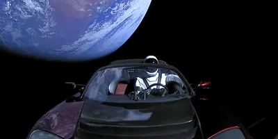 Tesla Roadster Илона Маска преодолел в космосе более трех миллиардов  километров