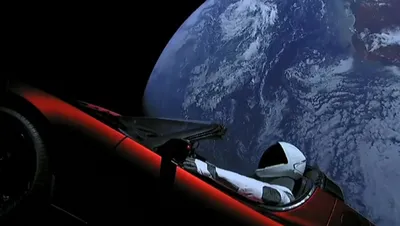 Четыре года назад Илон Маск запустил Tesla в космос: где сейчас находится  автомобиль