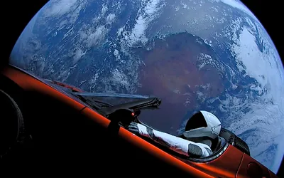 Tesla Roadster Илона Маска пролетел на минимальном расстоянии от Марса ::  Autonews