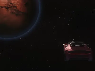 Автомобиль в космосе: где сейчас находится \"Тесла\" Маска? | ТЕХНОwave | Дзен