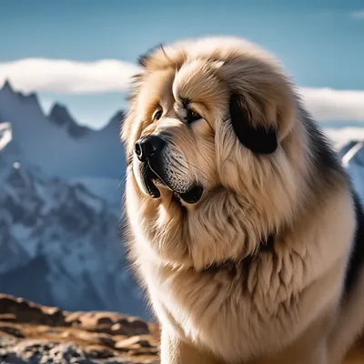 Серия \"Породы собак\" Тибетский мастиф…» — создано в Шедевруме