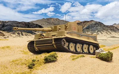 Tiger 131, world-famous Second World War tank, the only operating Tiger I  in the world,