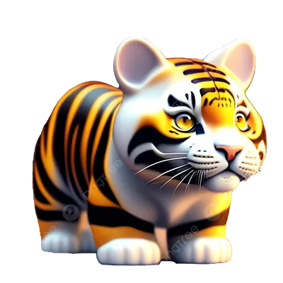 3D Tiger Model