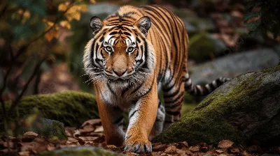 3D Tiger HD Wallpaper 22779 - Baltana