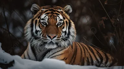 Тигр мультяшный сидит МИНИ