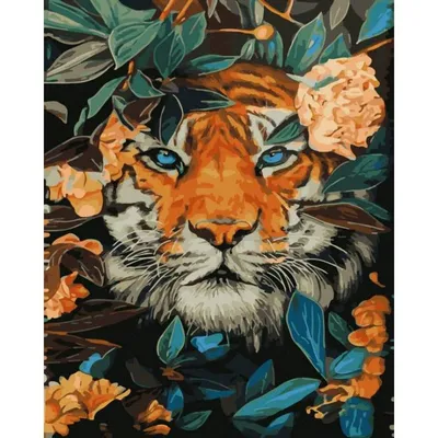 Тигр в джунглях - красивые фото