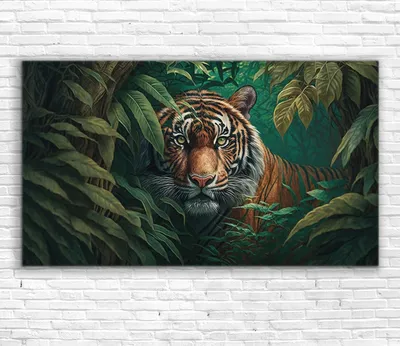 Тигр джунгли - картинки и фото koshka.top