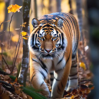 тигр в лесу стоковое фото. изображение насчитывающей цвет - 157079578