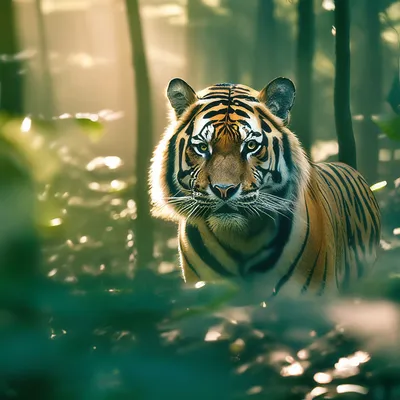 Тигры в дикой природе (54 фото) - 54 фото