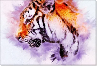 Очень реалистичный красивый тигр в …» — создано в Шедевруме