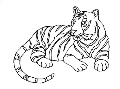 Скачать обои тигр, профиль, морда, живопись, свет разрешение 1920x1200  #271551