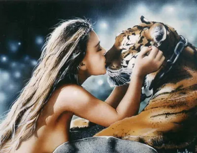 Скачать обои кошка, снег, любовь, тигр, поцелуй, семья, котёнок, тигрица,  раздел кошки в разрешении 640x1136