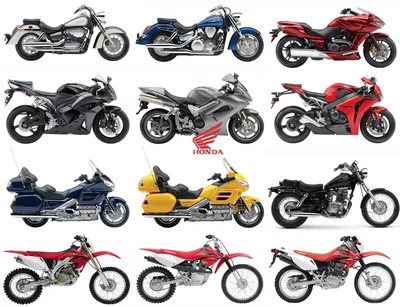Качественные фотографии мотоциклов разных типов