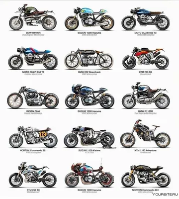 Впечатляющие фотографии мотоциклов в HD качестве