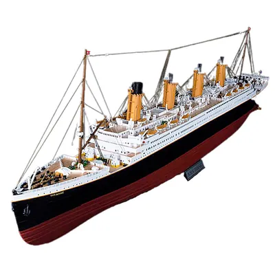 Лайнер Титаник (RMS TITANIC), Англия 1912 год, 896х242х115 мм, М.1:300,  сборная модель корабля из дерева, OcCre (Испания) - купить с доставкой по  выгодным ценам в интернет-магазине OZON (437768982)