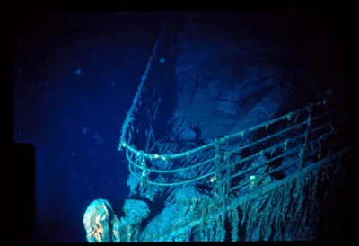 В Сети опубликовали одни из первых кадров исследований затонувшего Титаника  - МЕТА