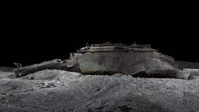 Впервые в истории: обнародовали уникальные фотографии затонувшего \"Титаника\"  в полном масштабе – Рубрика