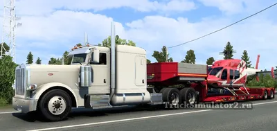 Скачать American Truck Simulator \"Тюнинг из ETS2 для грузовиков v1.1\" -  Геймплей