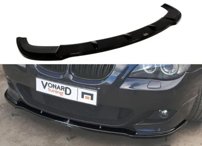 Сплиттер BMW E60 M Paket тюнинг элерон обвес (стиль 2) (ID#752973338),  цена: 8960 ₴, купить на Prom.ua