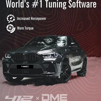 BMW X6 M50i (2021-2023) | +195HP | Remote ECU Tuning DME – 412Motorsport