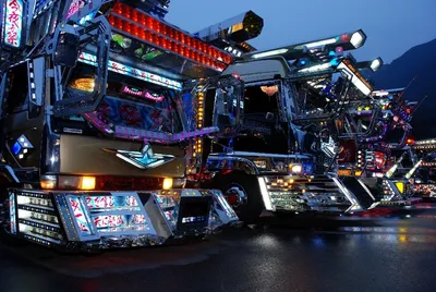 Декотора: тюнинг грузовиков в Японии (23 фото) » НУИНУ.su - самые  удивительные и необычные фото и видео здесь!