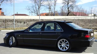 Tuning Mercedes W140 S500 Stance Works - YouTube