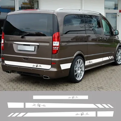 A.R.T. tuning - Viano 3.0CDI with A.R.T. Bodykit - front spoiler, LED  triple beam lamp set, side skirts, rear skirt, roof spoiler, sport exhaust  system, monoART2 wheels | Facebook