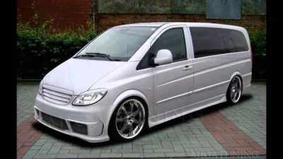 Mercedes-Benz Viano Minivan Powered Up, Courtesy of KTW Tuning | Carscoops