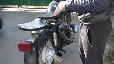 JPG фотография тюнинга мотоцикла Урал