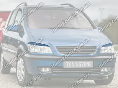 Купить Тюнинговые накладки на пороги Opel Zafira A в Украине Арт.: 258F