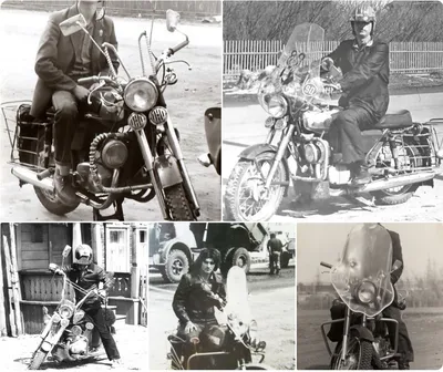 Блестящие примеры тюнинга советских мотоциклов на фото
