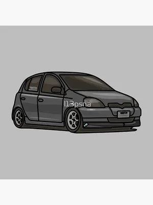 2001 Toyota Yaris TS CUP\" Poster for Sale by RCJM-Design | Redbubble