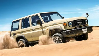 40-Year-Old Toyota Land Cruiser 70 Updated For 2024, Keeps V8 Diesel Manual
