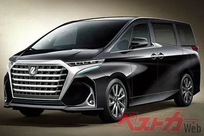 Toyota Alphard нового поколения: опубликованы первые изображения — Motor