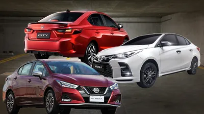 2022 Nissan Almera N-Sport, Toyota Vios GR-S, Honda City RS comparo