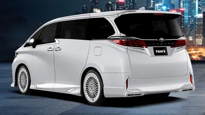 Tom's Racing Is Here To Make The 2024 Toyota Alphard Even More Eye-Catching  | Carscoops