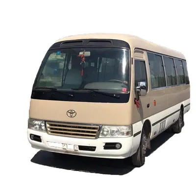 Средний размер мини-автобус Coaster 21 мест Toyota Hiace пассажирский  автобус второй Ручной горный микроавтобус - Китай Компания Toyota Coaster  Ван, используется шина Hiace Toyota