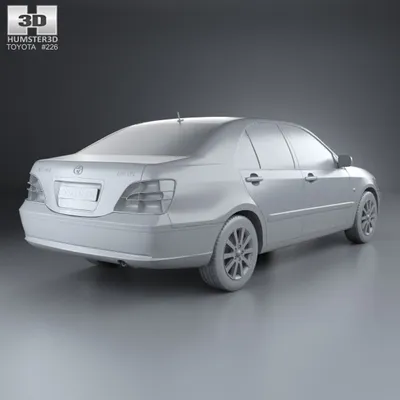 3d model car toyota brevis